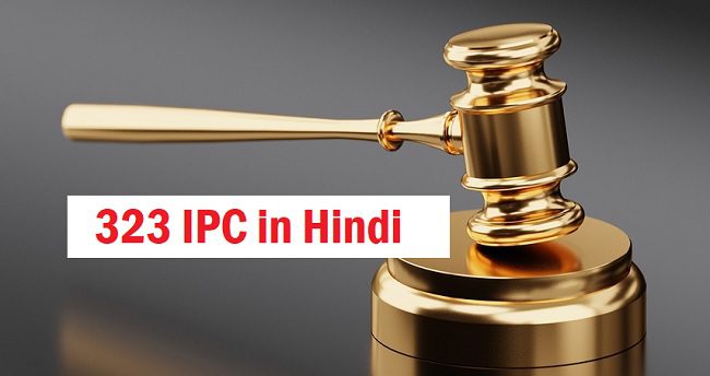 Section 323 IPC In Hindi 323 